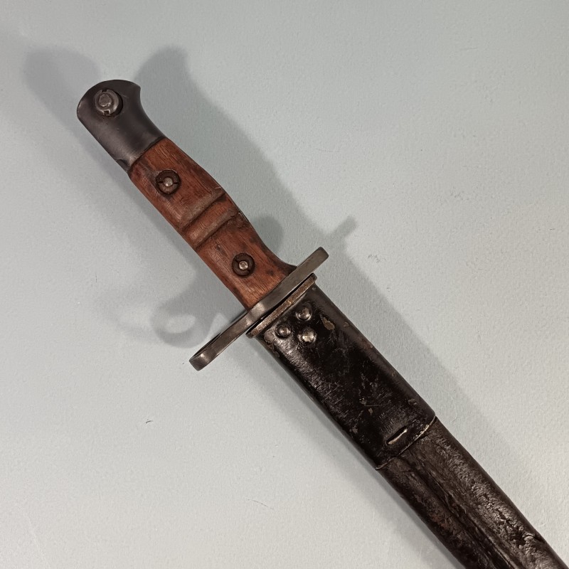 BAIONNETTE US REMINGTON MODELE 1913 DATEE 1916 POUR FUSIL ENFIELD P-1914 OU P14 OU N°3 MKI GUERRE 1914 1918 US BAYONET WW1